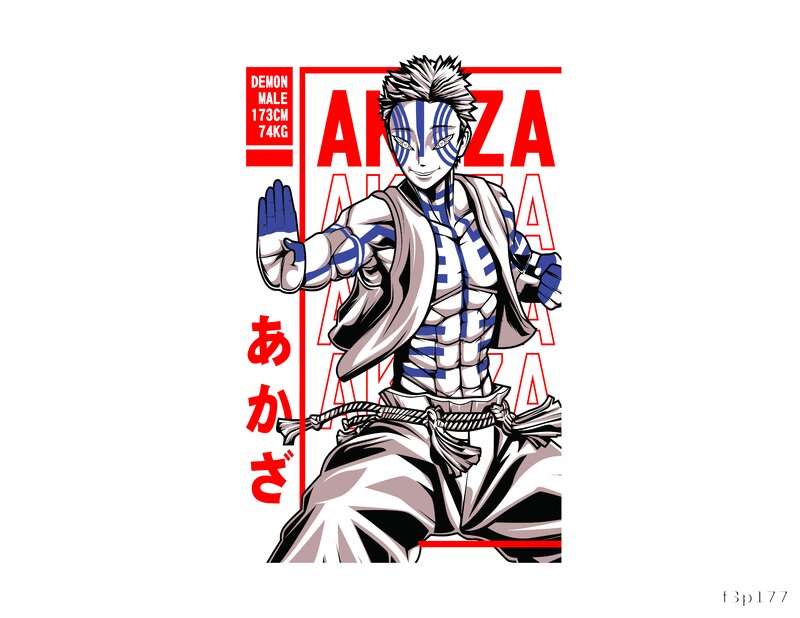 Akaza Print