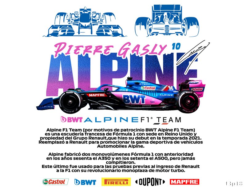 Alpine F1 Team Design