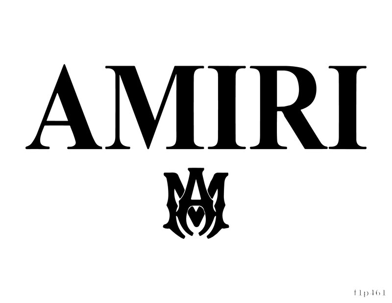 AMIRI Typography Design