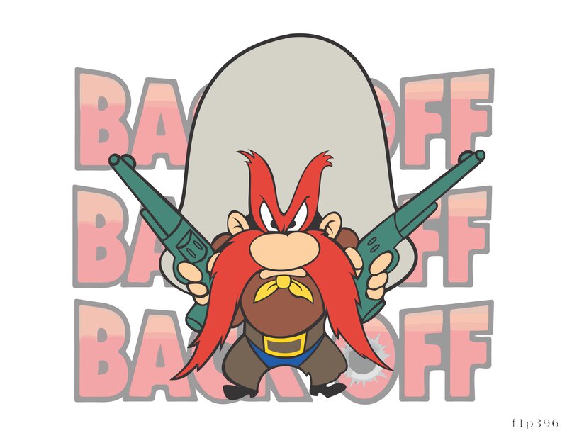 Back Off Character Design