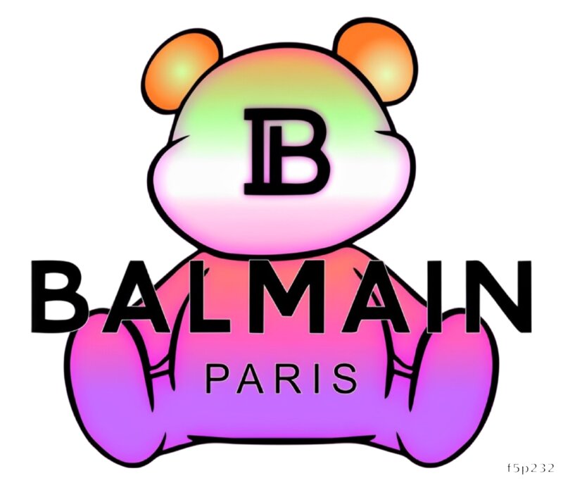 Balmain Bear Design
