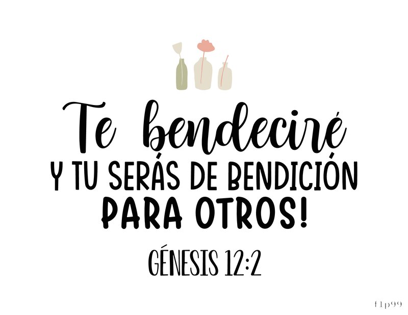 Blessing Quote Design
