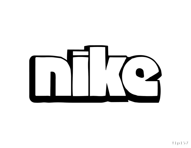 Bold Nike Print