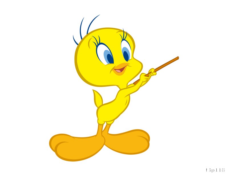 Cheerful Yellow Bird