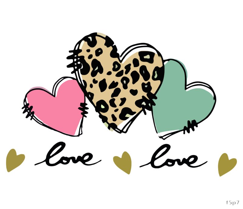 Chic Love Hearts