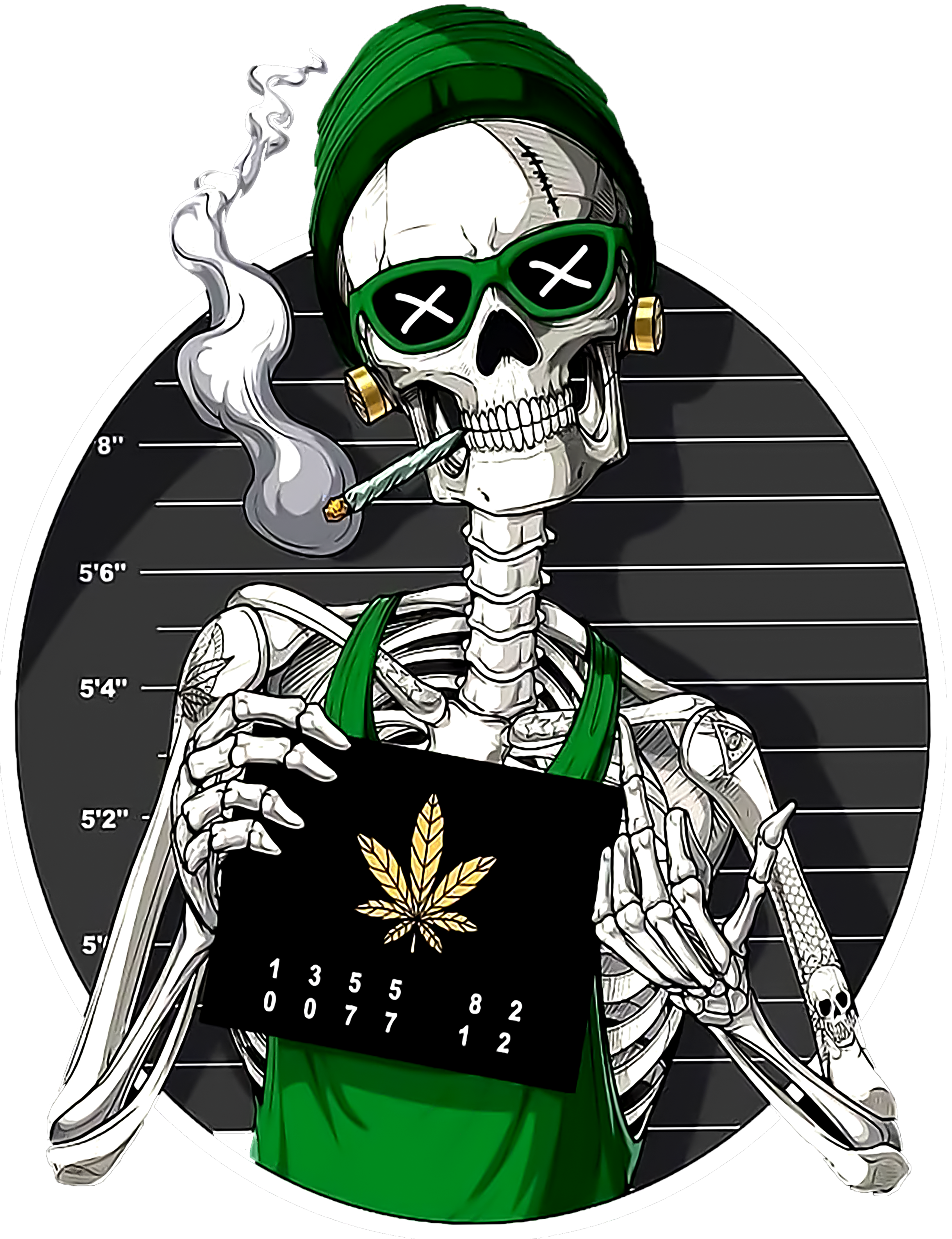 Chillin' Skeleton