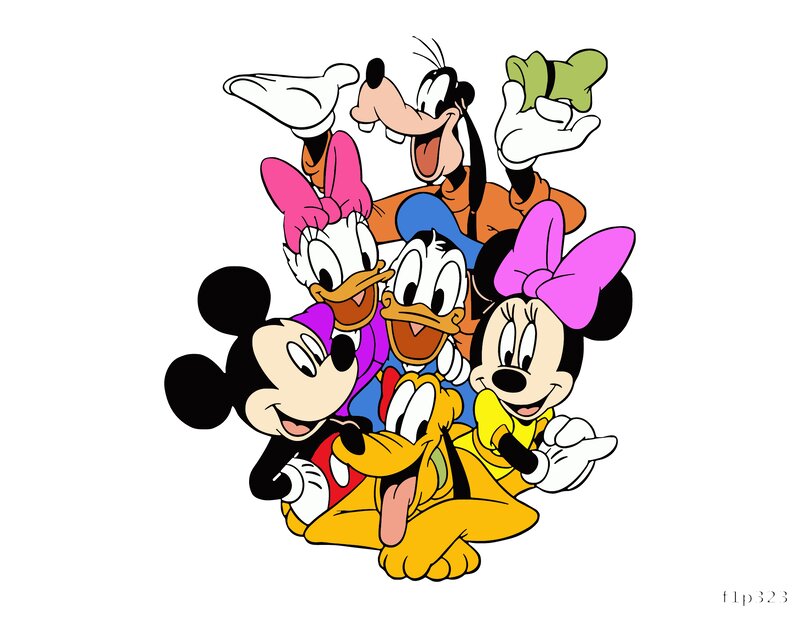 Classic Cartoon Friends