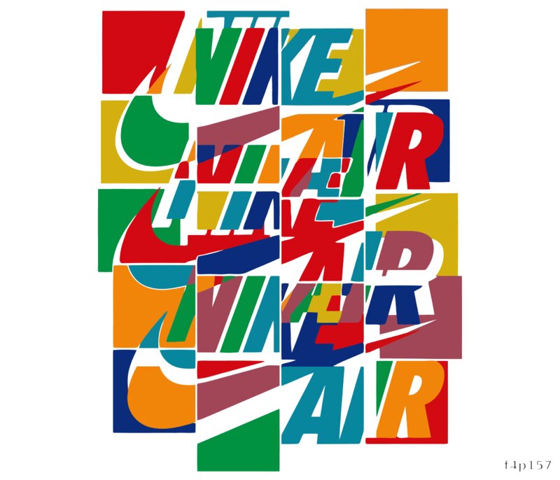 Colorful Nike Air Design