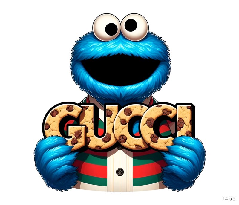 Cookie Monster Gucci