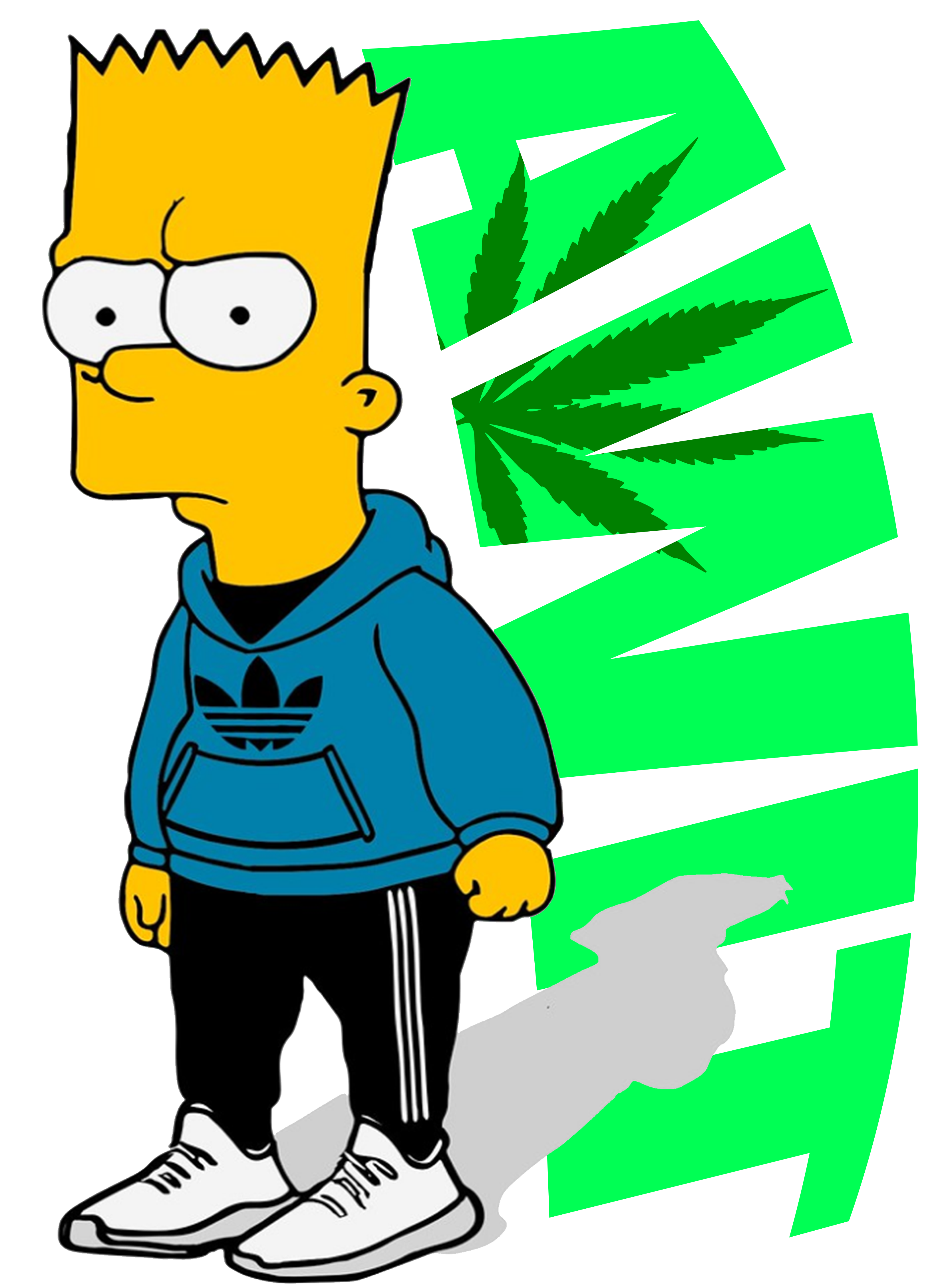 Cool Bart in Streetwear