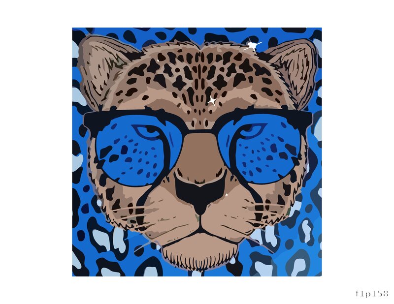 Cool Leopard Art