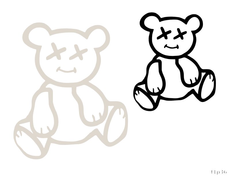 Cute Teddy Bear Design