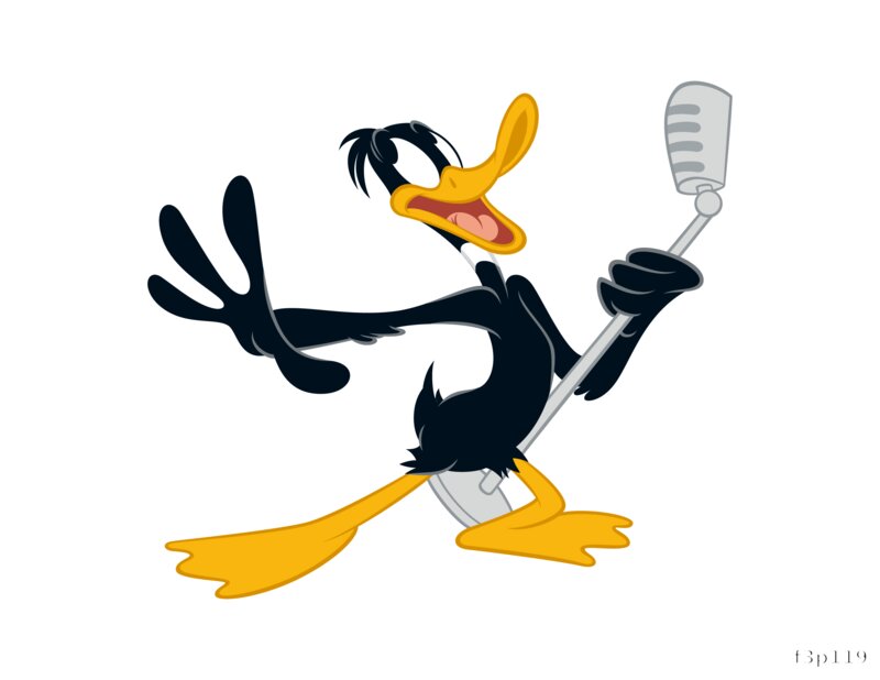 Daffy Duck Rock Star