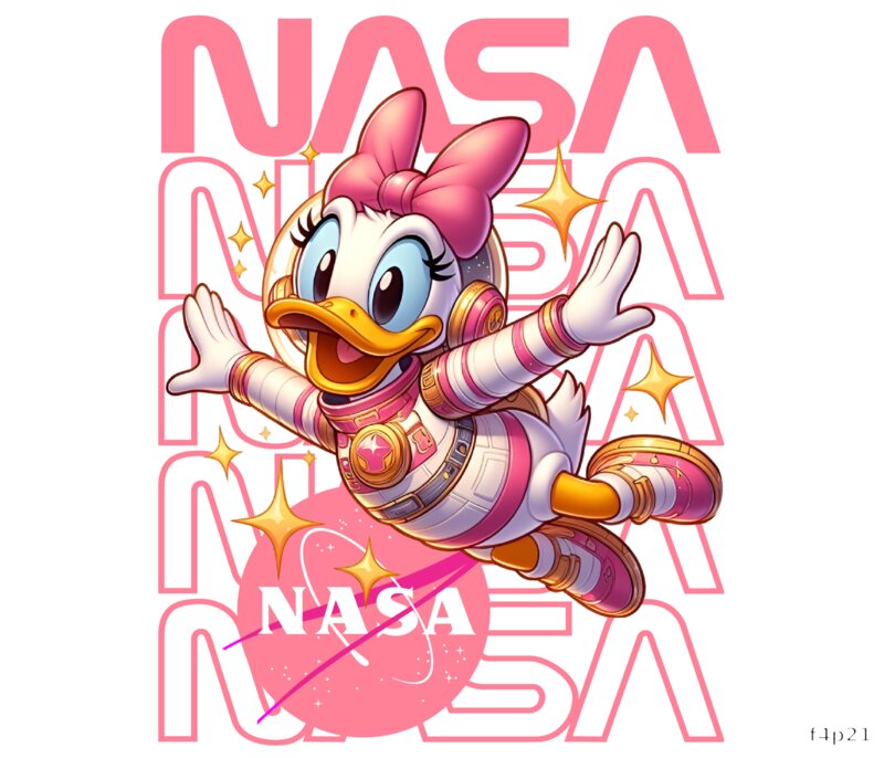 Daisy Duck in Space
