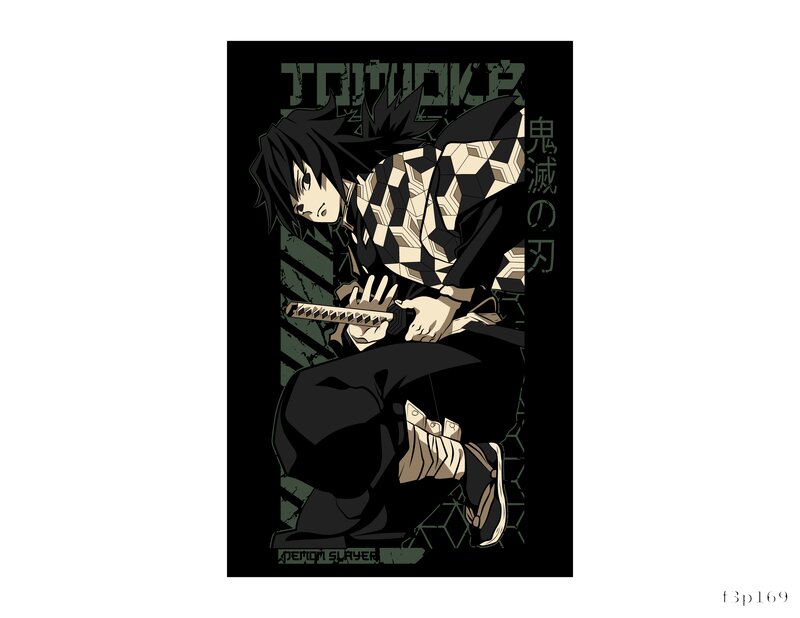 Demon Slayer Print Design