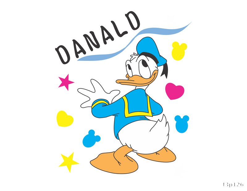 Donald Duck Art