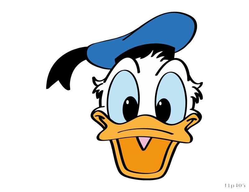 Donald Duck Illustration