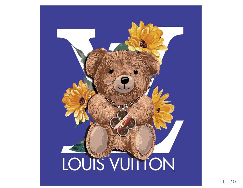 Floral Bear Design