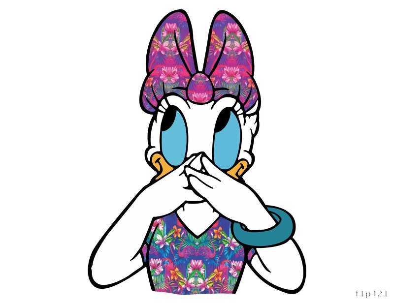 Floral Character Design