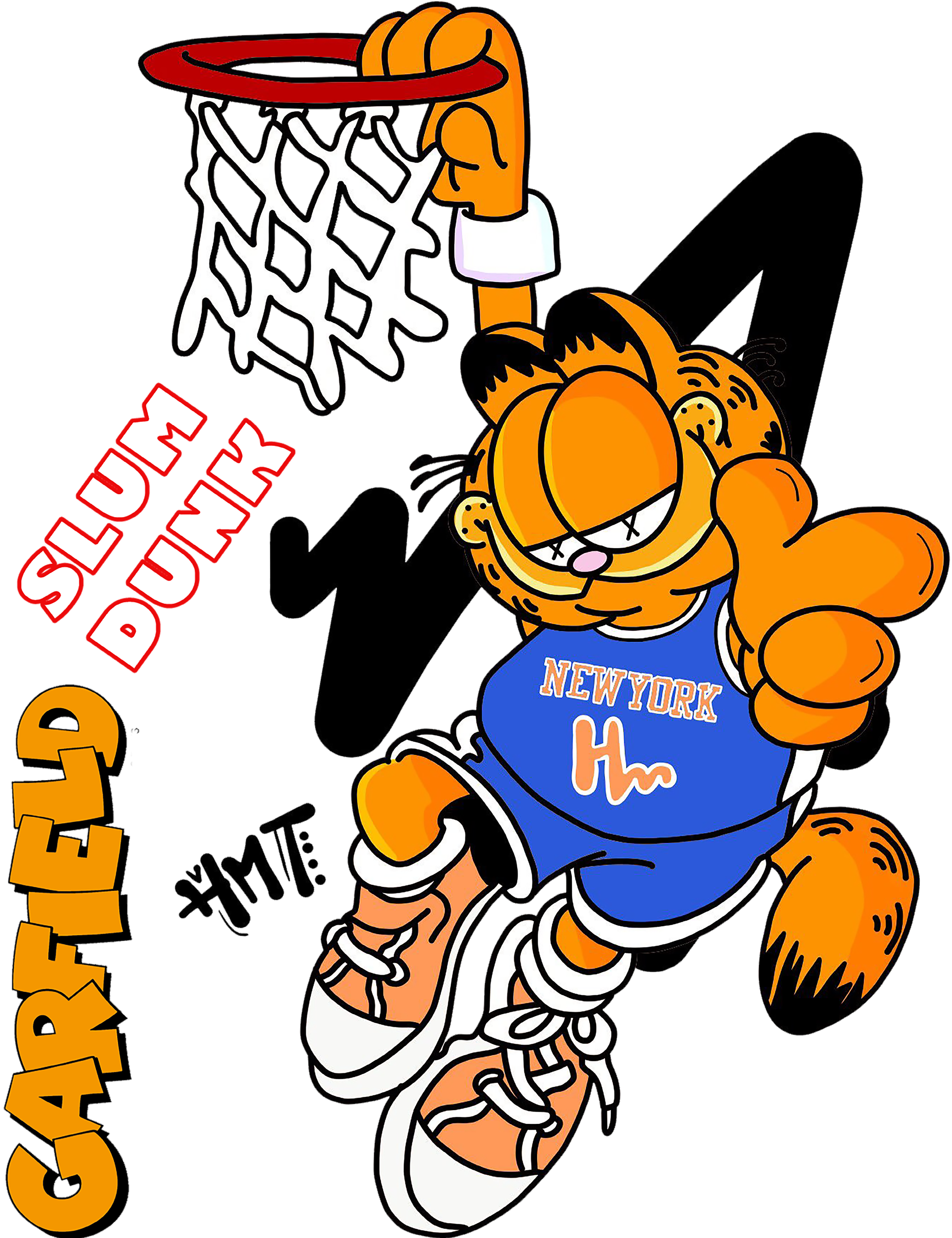 Garfield Slum Dunk