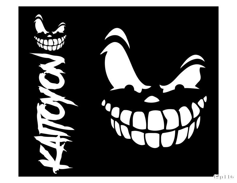 Grinning Skull Design