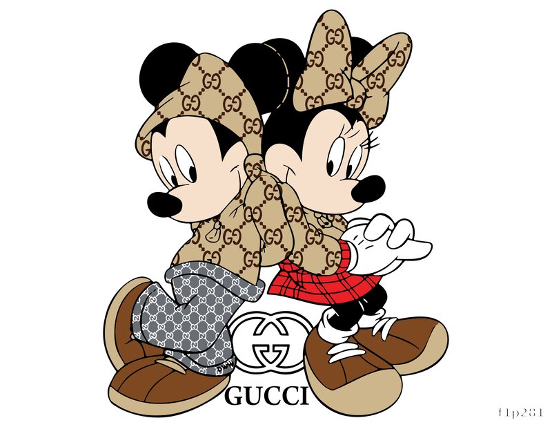Gucci Mickey and Minnie