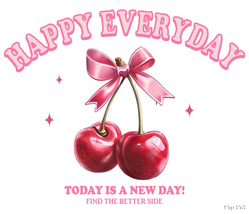 Happy Everyday Cherry Design