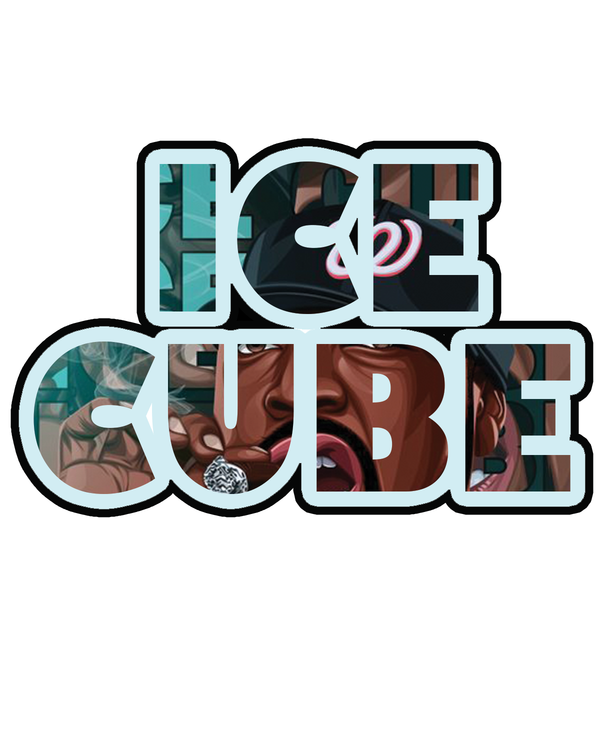 Ice Cube Streetwear Design