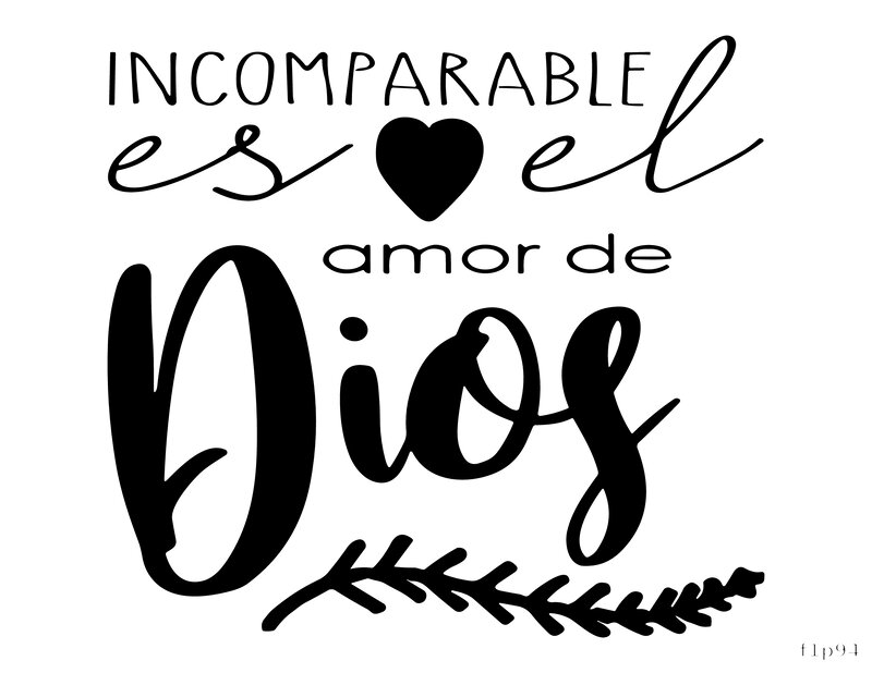 Incomparable Amor de Dios