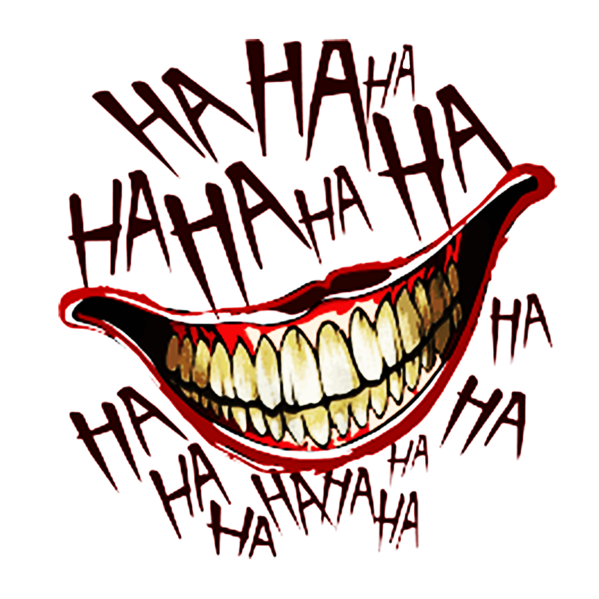 Joker Laugh Design