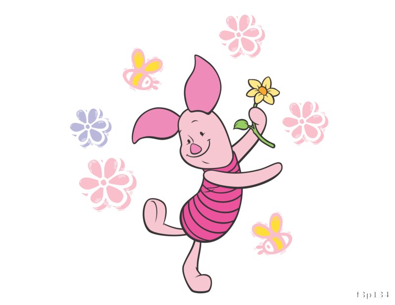 Joyful Piglet