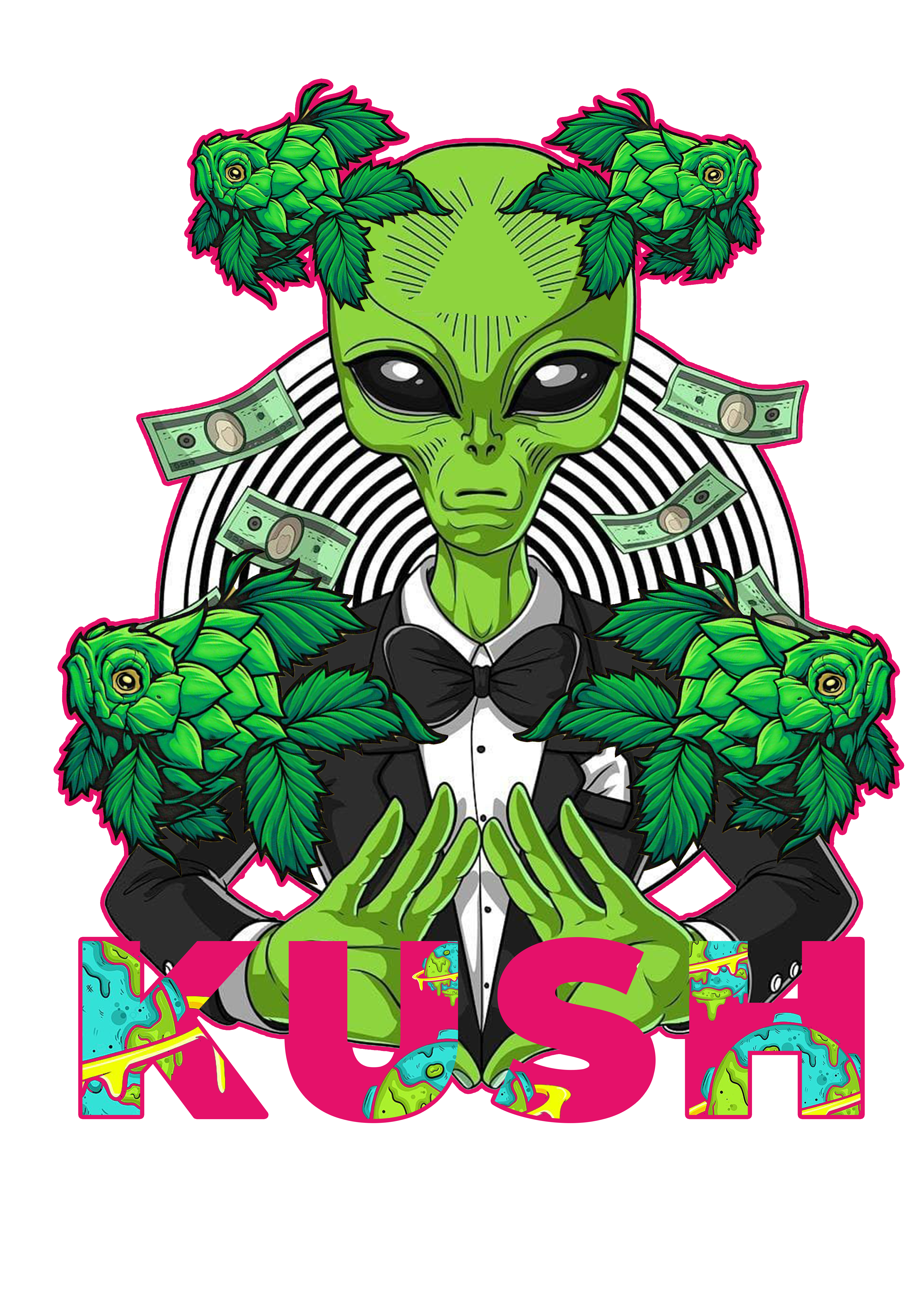 KUSH Alien Design