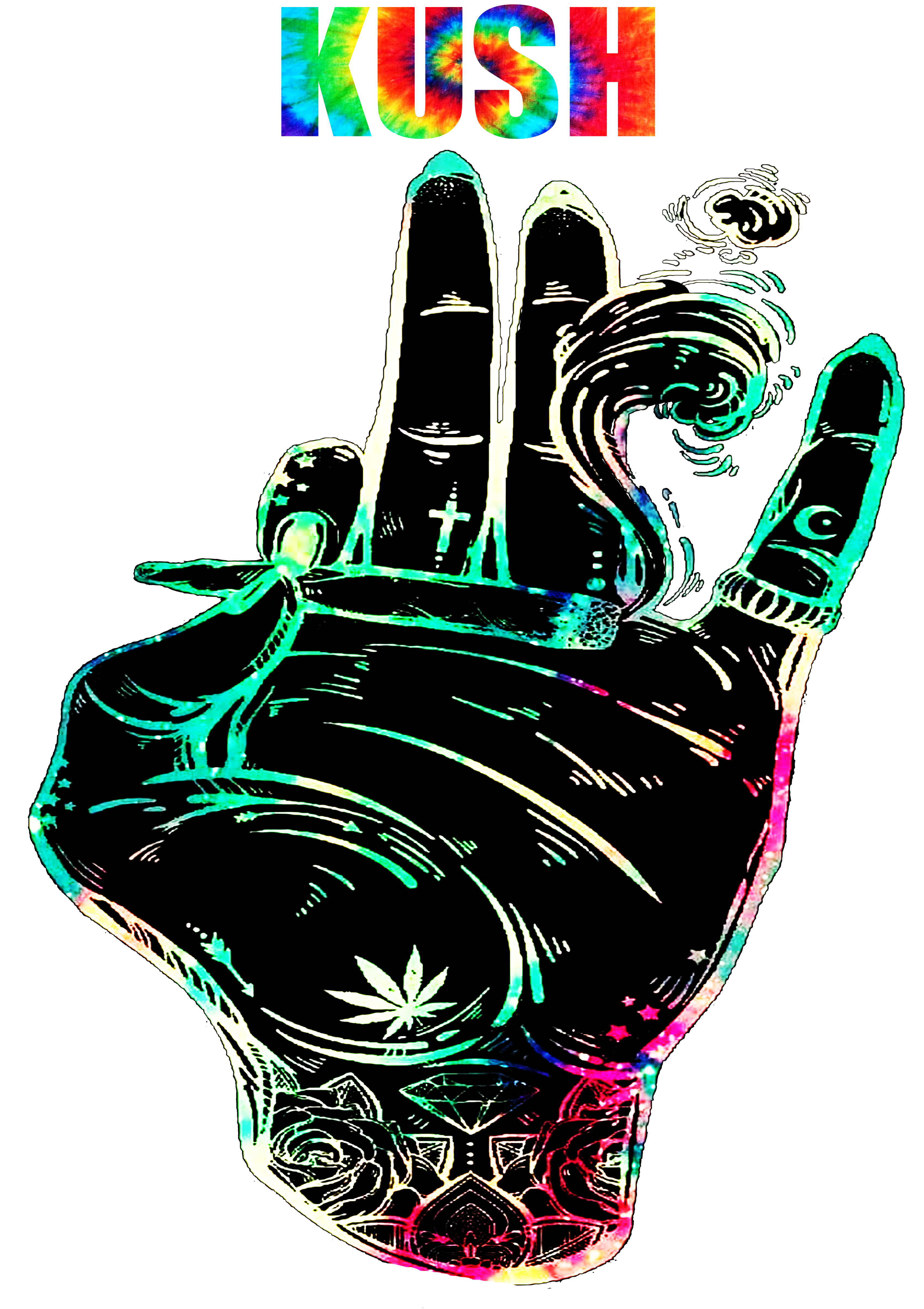 Kush Hand Design