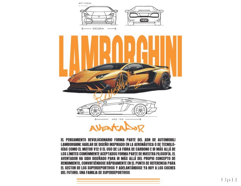 Lamborghini Aventador Design