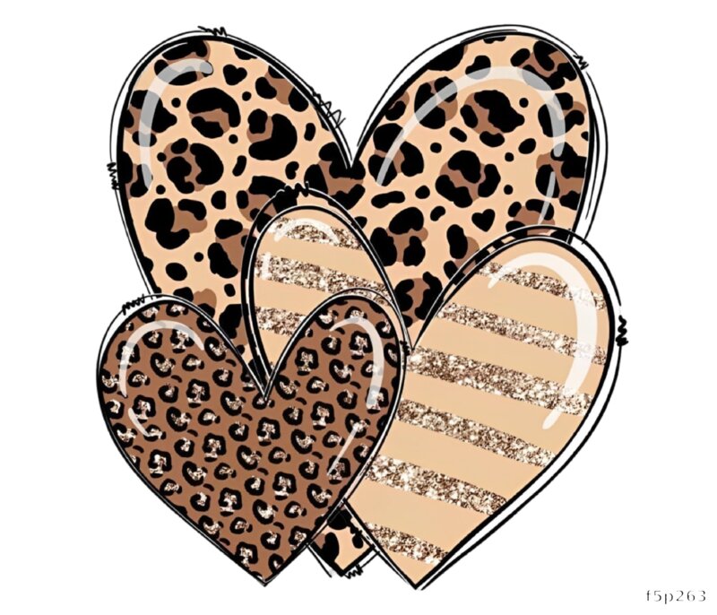 Leopard Hearts