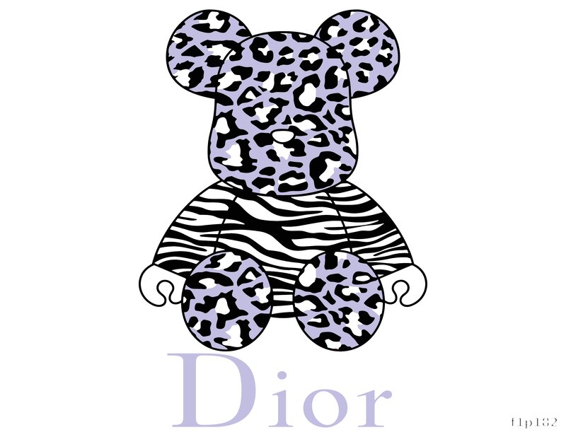 Leopard Print Bear
