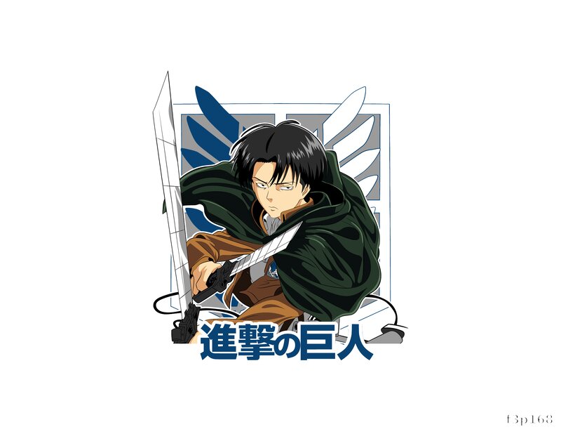 Levi Ackerman DTF Print