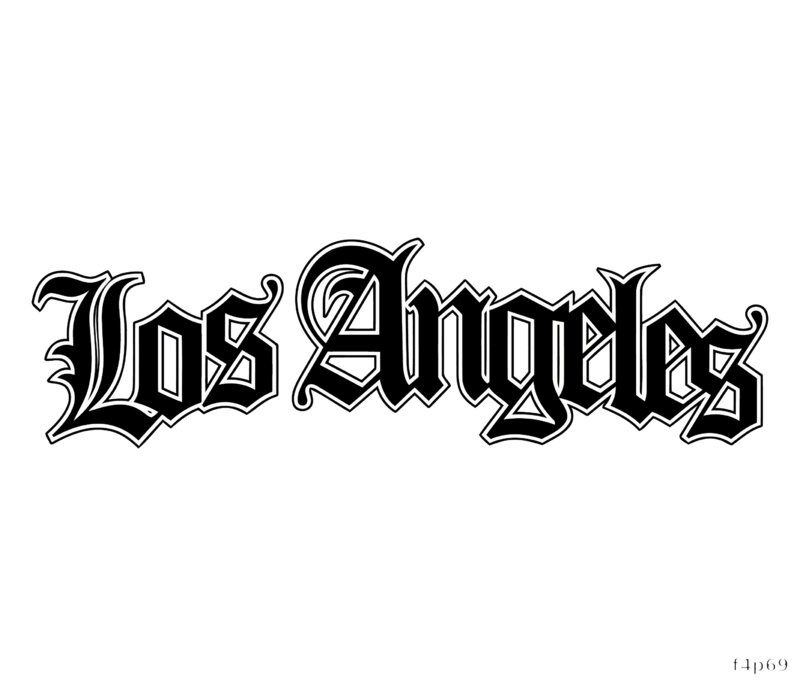 Los Angeles Typography