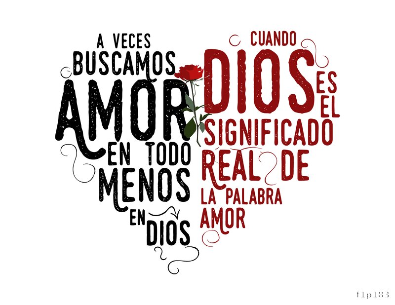 Love and Faith Heart Design