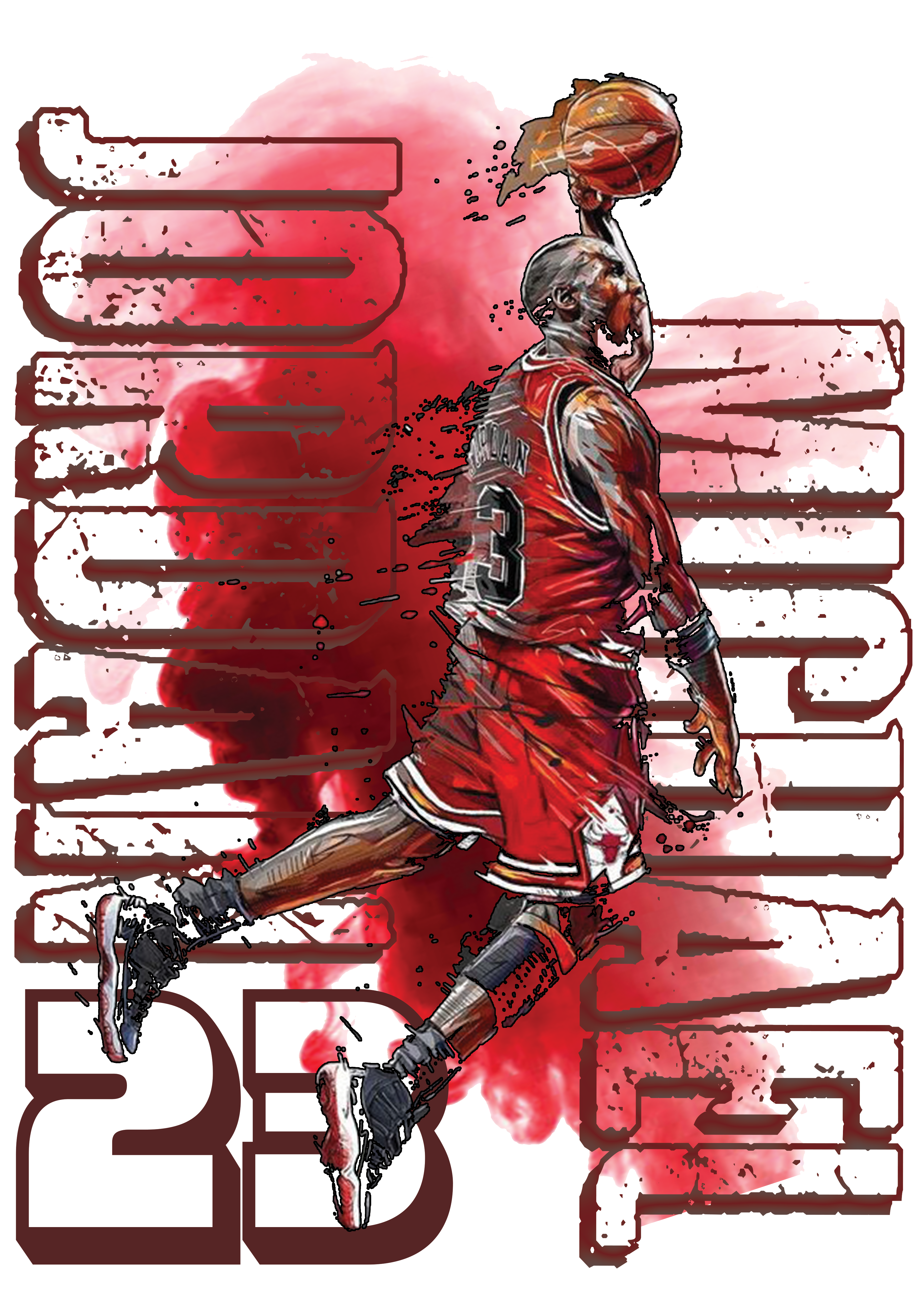 Michael Jordan DTF Design