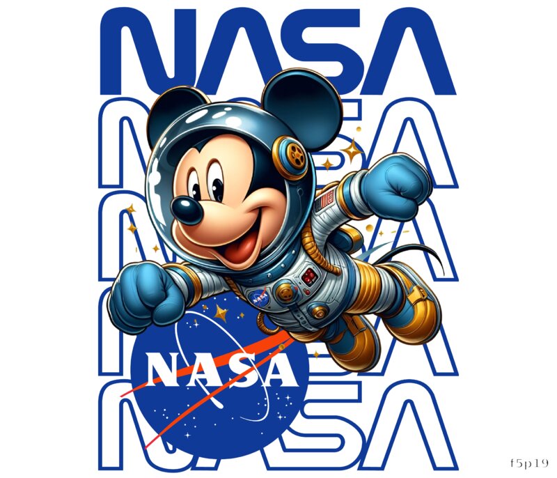 Mickey Astronaut