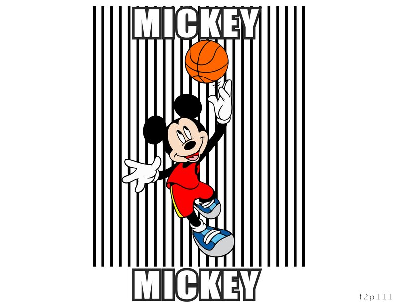 Mickey Basketball