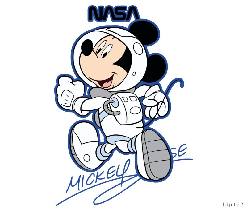 Mickey Mouse NASA