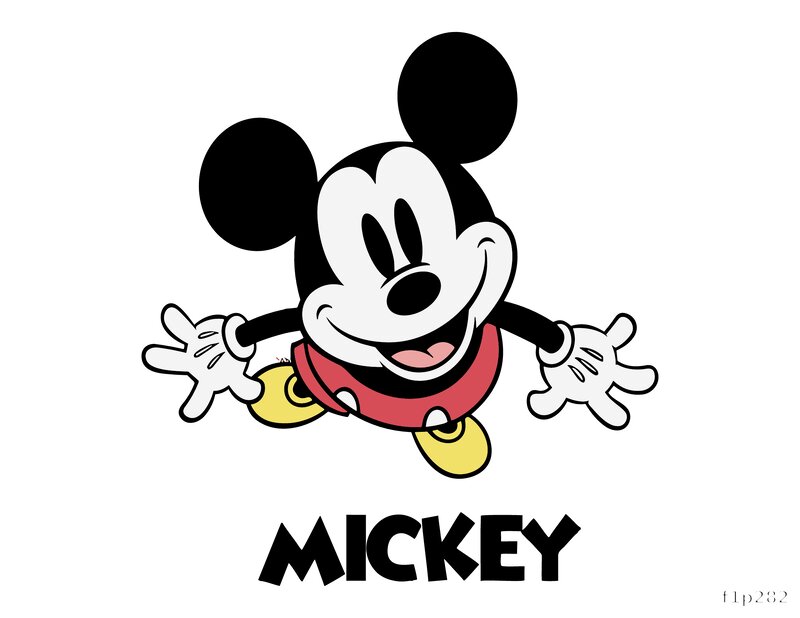 Mickey Mouse Print