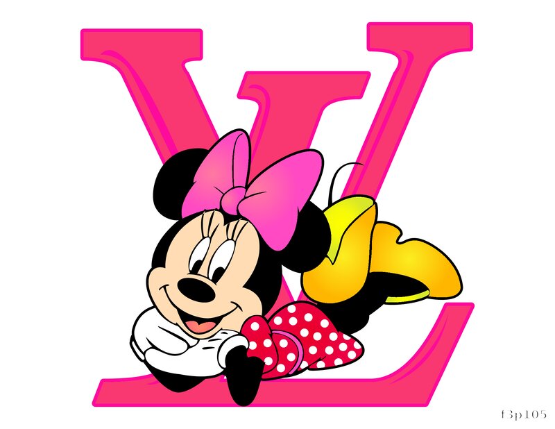 Minnie Mouse and Logo Design