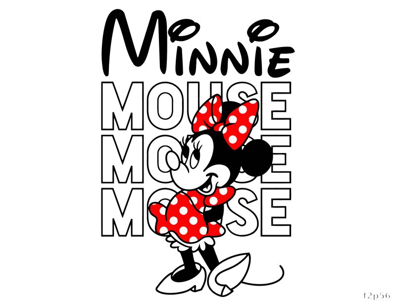 Minnie Mouse Print