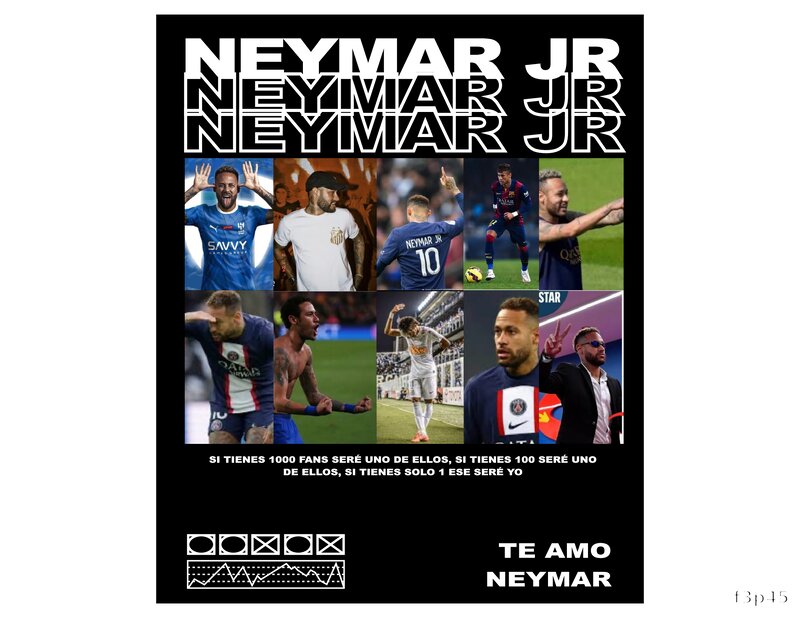 Neymar Jr DTF Print