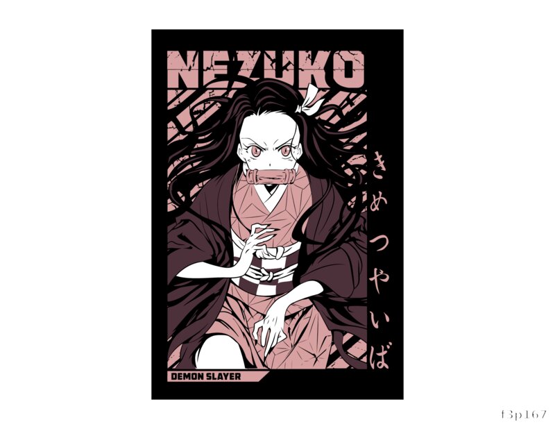 Nezuko Demon Slayer Print