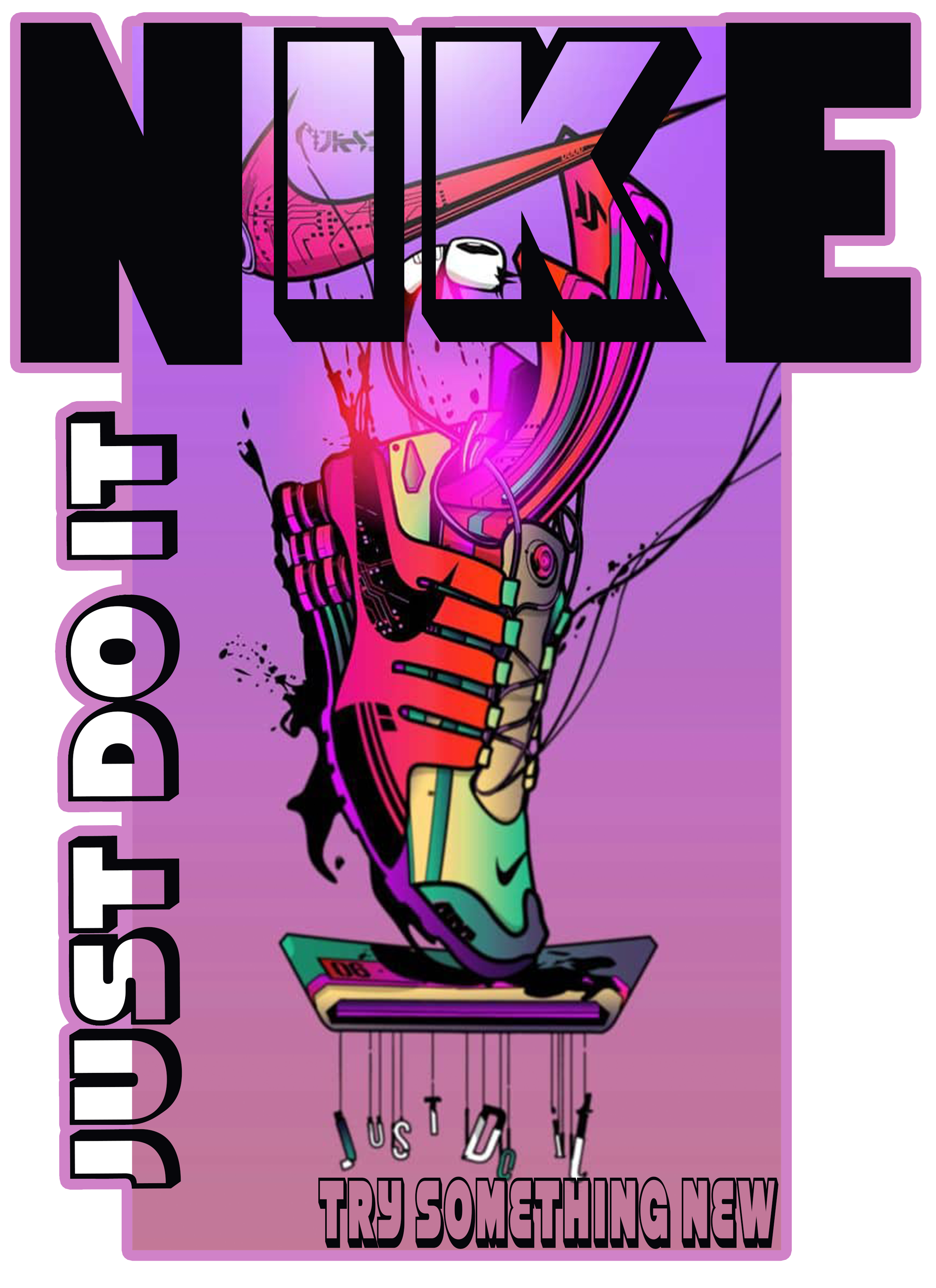 Nike Inspired Streetwear Design
