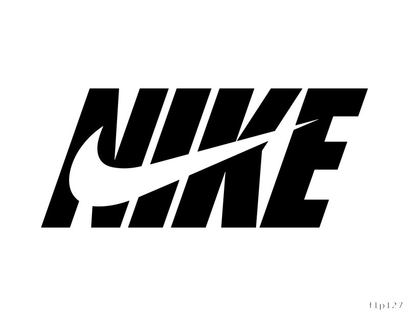 Nike Logo Print